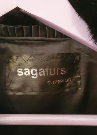 Шуба норковая sagafurs superior4 фото