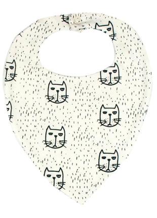 Слинявчик з котиками tm mishka
