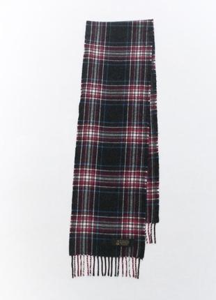 Шерстяний шарф шотландія6 фото