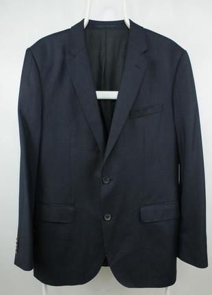 Шикарный люкс блейзер пиджак hugo boss drago 130's suit blazer jacket long slim fit