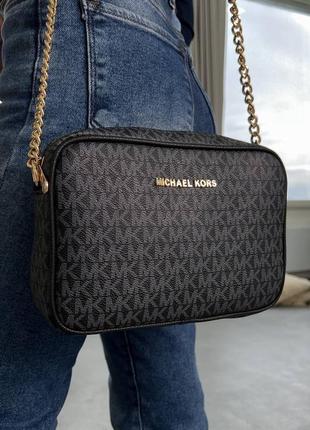 Michael kors jet set dark blue4 фото