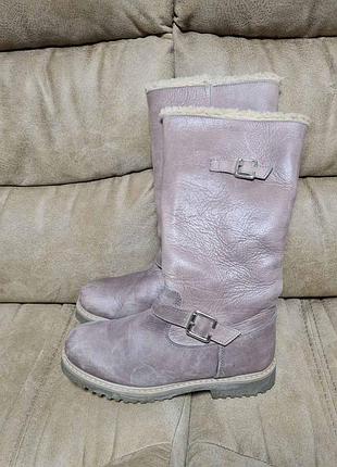 Зимние кожаные сапоги weinbrenner 🌺