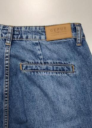 Широкі джинси gepur сині (арт.38109)9 фото