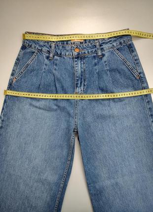 Широкі джинси gepur сині (арт.38109)5 фото