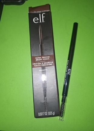 Карандаш для бровей. e.l.f cosmetics ultra precise brow pencil-neutral brown3 фото