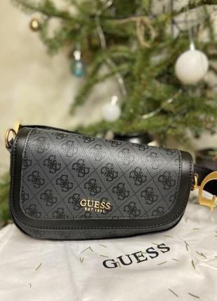 Женская сумка седло от guess1 фото