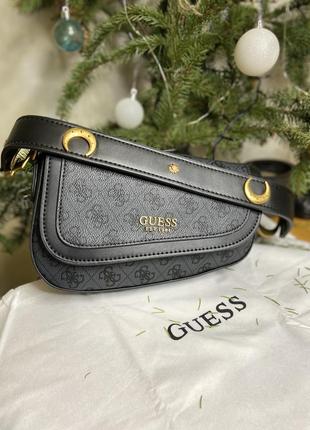 Женская сумка седло от guess3 фото