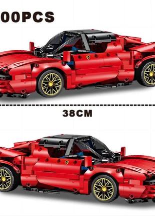 Конструктор lego technic ferrari daytona sp3 42143 (1300+ деталей)3 фото