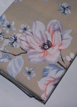 Комплект постельного белья   с компаньоном мелкие цветы нежный из ранфорса r3003 тм tag2 фото