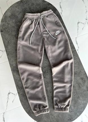 Мужские флисовые спортивные штаны мужское спортивное флисовое фisовое брюки nike