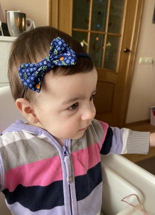 Бант, повязка для волосся, повязочка, бантик для дівчат