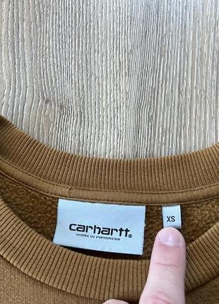 Чоловічий теплий бавовняний светр із кишенею carhartt5 фото