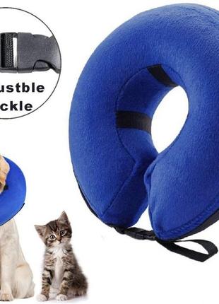 Надувной защитный ошейник для собак и кошек2 фото