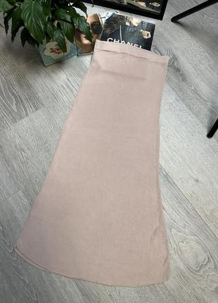 Юбка міді в рубчик 9