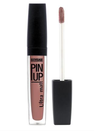 Матовый блеск для губ pin up ultra matt от luxvisage #09