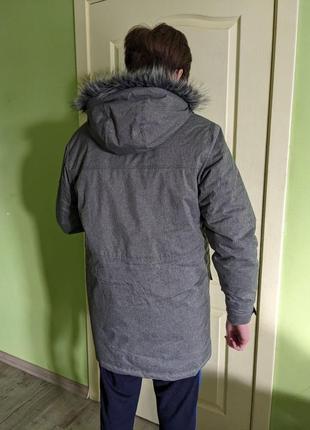 Зимняя длинная куртка пуховик на подростка 11-14 лет3 фото
