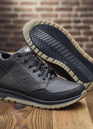 Распродажа мужские зимние кожаные кроссовки new balance