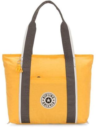 Сумка тоут kipling era m vivid yellow c original оригінал