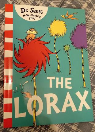Книга the lorax лоракс гринч by dr. seuss