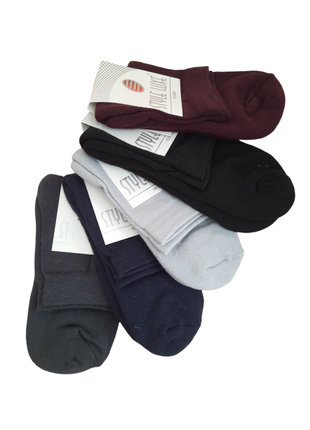 Набір 5 пар жіночі зимові шкарпетки з махровою підошвою стиль люкс 35-38р. середні3 фото