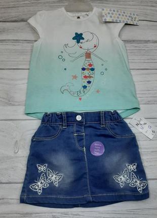 Летний костюм на девочку f&f