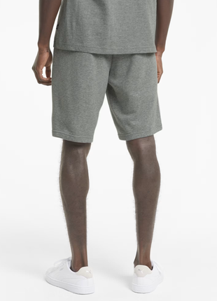 Сірі чоловічі шорти puma essentials jersey men's shorts нові оригінал з сша2 фото