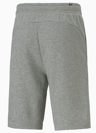 Сірі чоловічі шорти puma essentials jersey men's shorts нові оригінал з сша5 фото