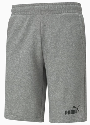 Сірі чоловічі шорти puma essentials jersey men's shorts нові оригінал з сша4 фото