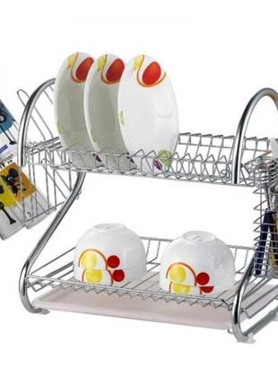 Органайзер для сушки посуды и кухонных приборов salemarket1 фото