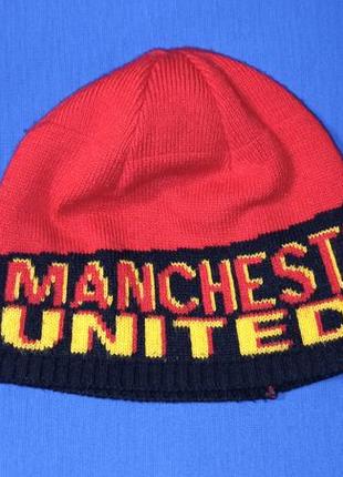 Манчестер юнайтед manchester united шапка детская теплая