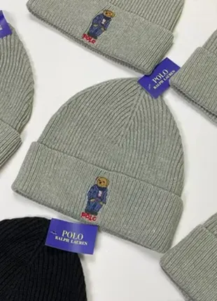 Шапка polo bear ralph lauren оригинал3 фото