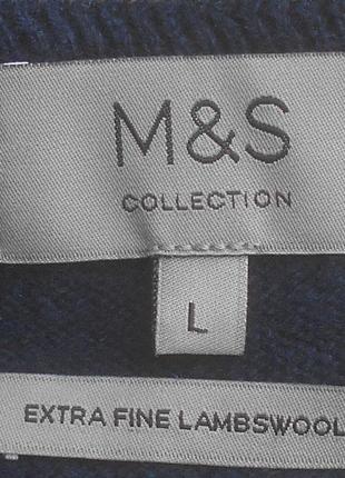 Шерстяной свитер от marks & spenser знак качества woolmark4 фото