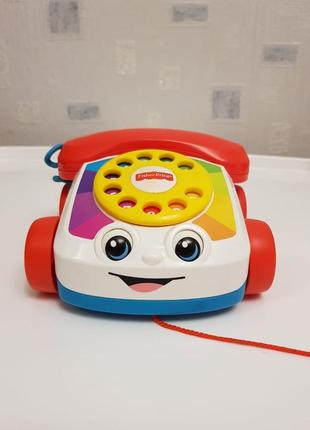 Веселий телефон на колесах fisher price2 фото