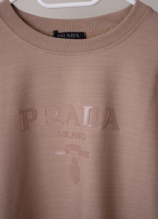 Стильний світшот prada5 фото