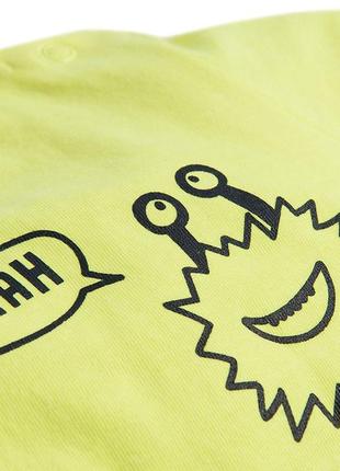 Набор (2 шт) ярких футболок на мальчика или девочку от cool club, размер 74 см (6-12 мес)5 фото
