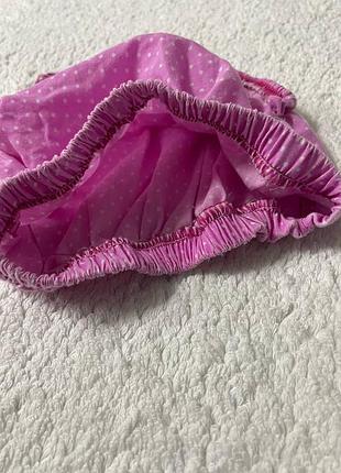 Трусики на памперс у горошок 74-86 розмір4 фото