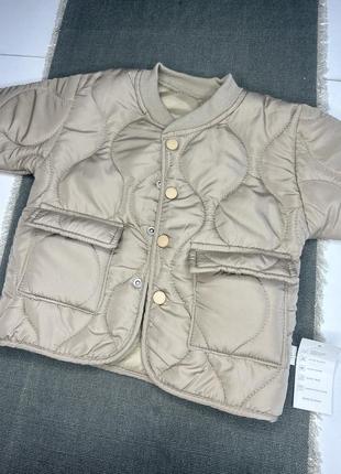 Детский теплый набор из брюк и куртки2 фото