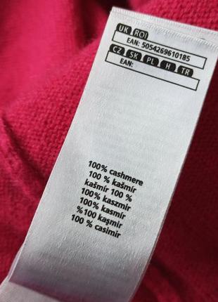 Кашемировый свитер джемпер  f&f 100% кашемир8 фото