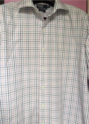 Мужская рубашка в клетку оригинал 5