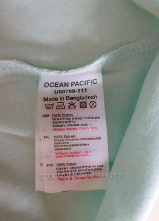 Майка борцовка женская ocean pacific черная s, голубая s, m, белая s, m, l9 фото