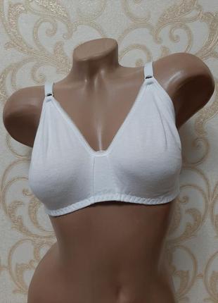 Х/б бюстгальтер с мягкой чашкой без косточек sloggi