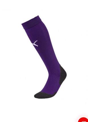 Puma football liga socks getry fioletowy