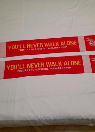 Шарф футбольний fc liverpool