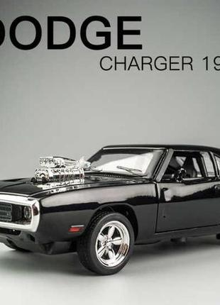 Автомодель металева модель автомобіля додж чарджер 1:32 dodge charger 1970г2 фото