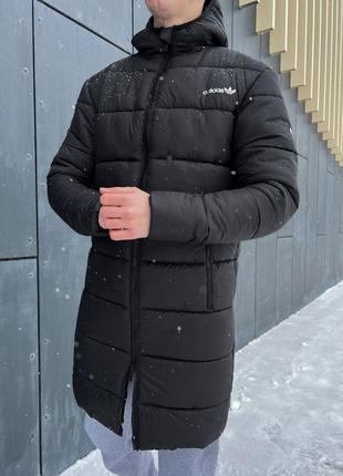 Куртка подовжена зимова1 фото