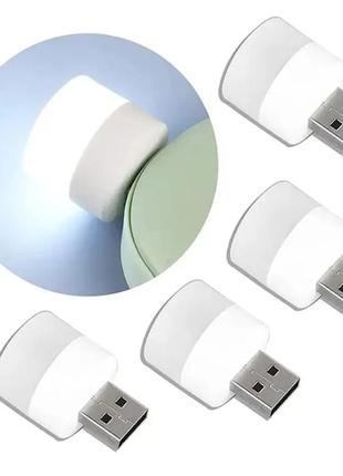 Мініліхтарик для повербанка usb led lamp 1w5 фото