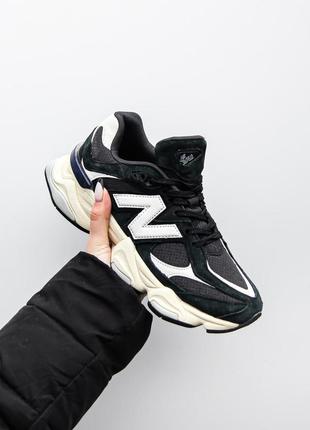 Кроссовки мужские, женские nb 9060 black white