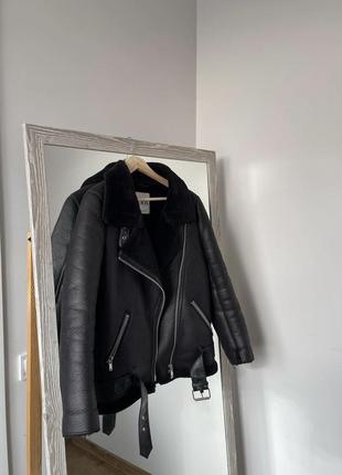 Дублёнка zara