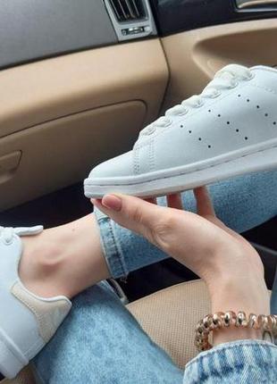 Шикарные женские кроссовки adidas stan smith белого цвета (37-41)2 фото