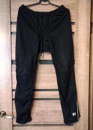 Крутые спортивные вело термо брюки лосины crane techteh